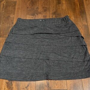 Prana Charcoal A-Line Skirt